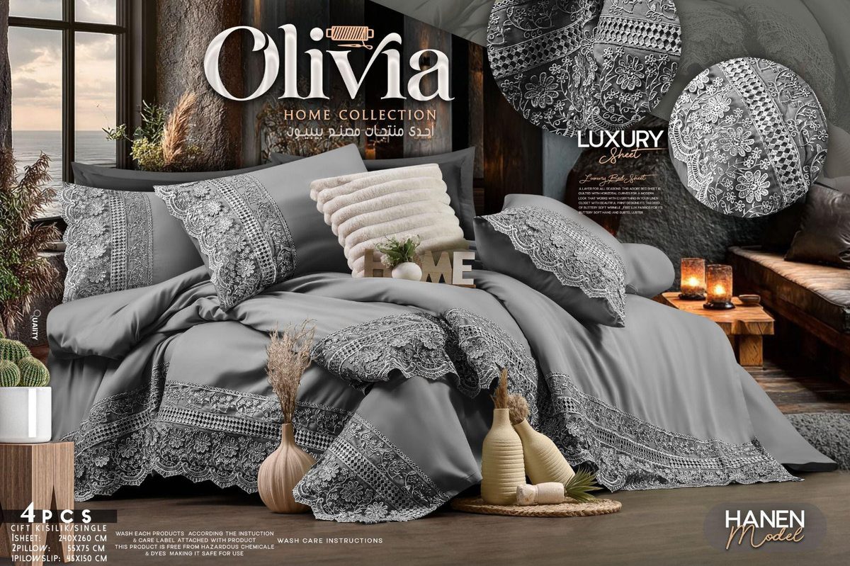 Olivia Luxury Bedding Set – Hanen Model