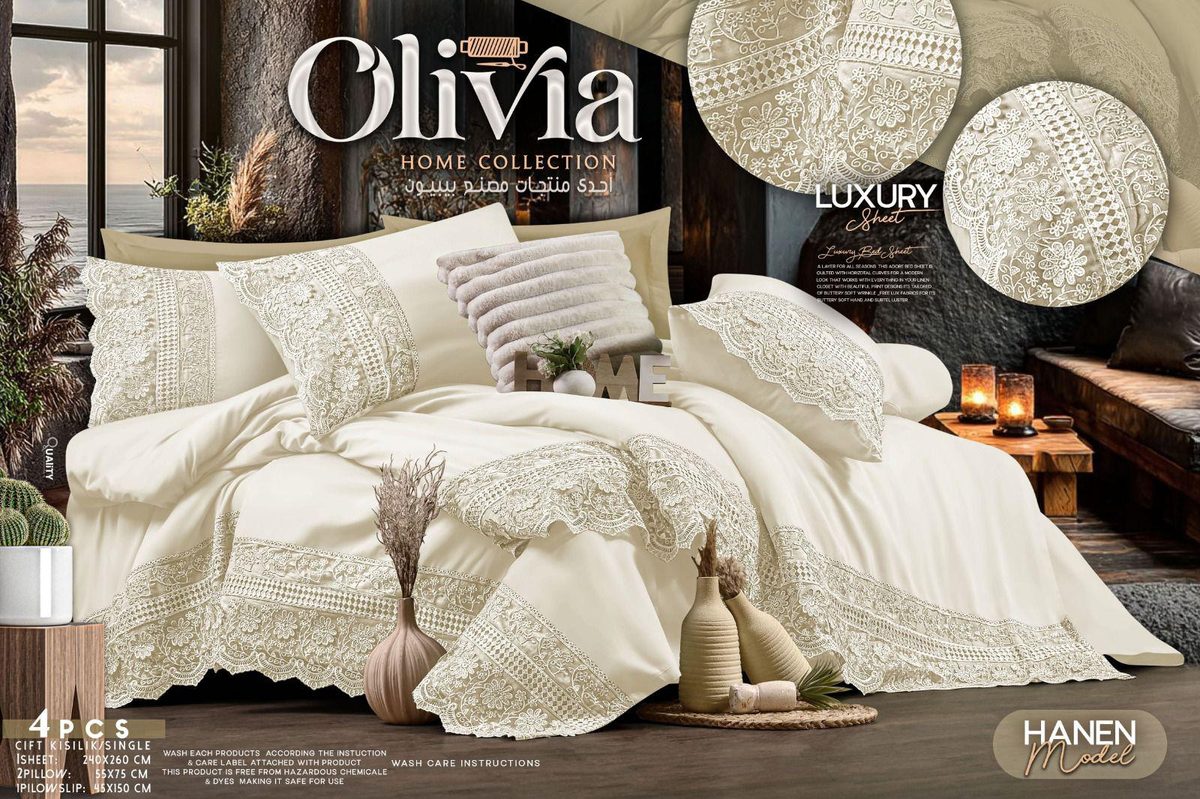 Olivia Luxury Bedding Set – Hanen Model