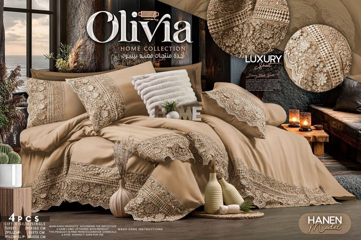 Olivia Luxury Bedding Set – Hanen Model