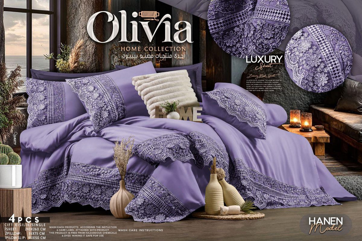 Olivia Luxury Bedding Set – Hanen Model