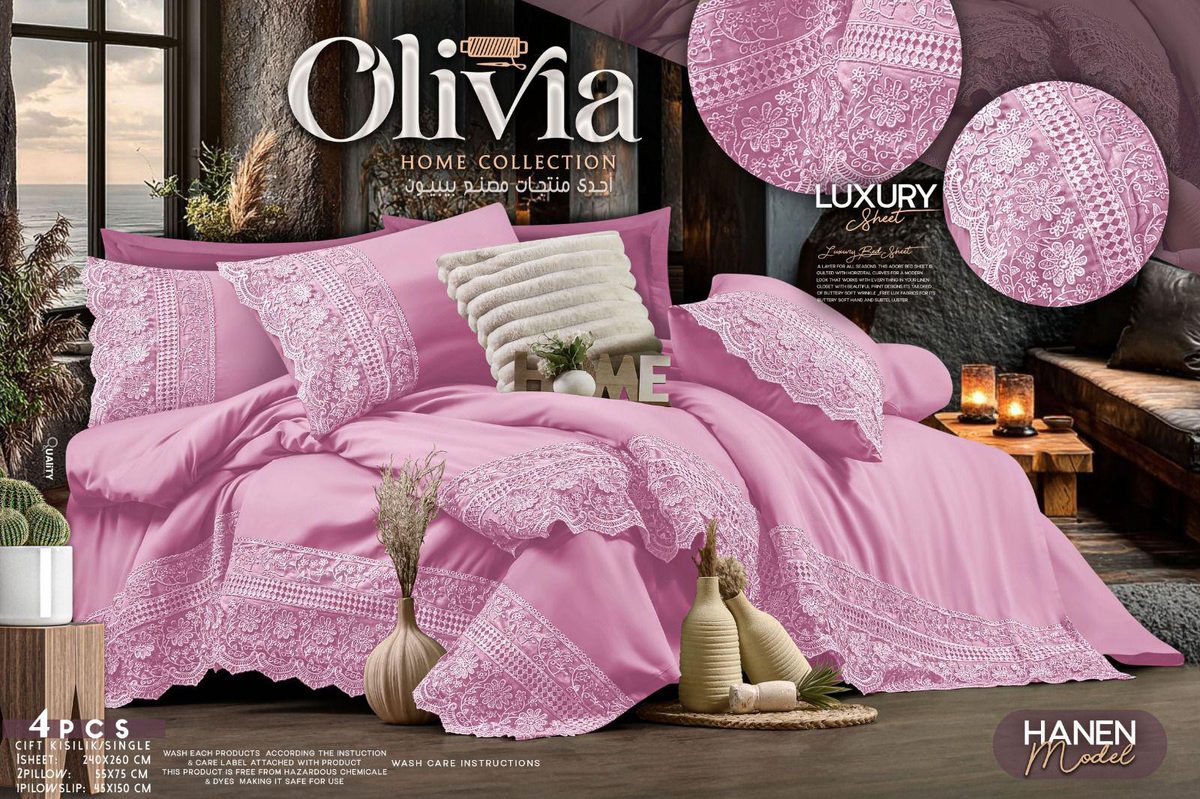 Olivia Luxury Bedding Set – Hanen Model