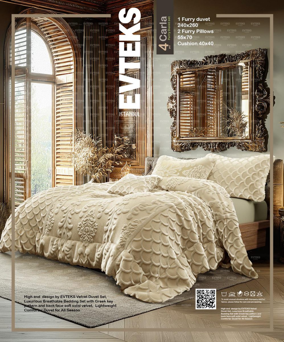 Carla Luxury Duvet Set by Evteks