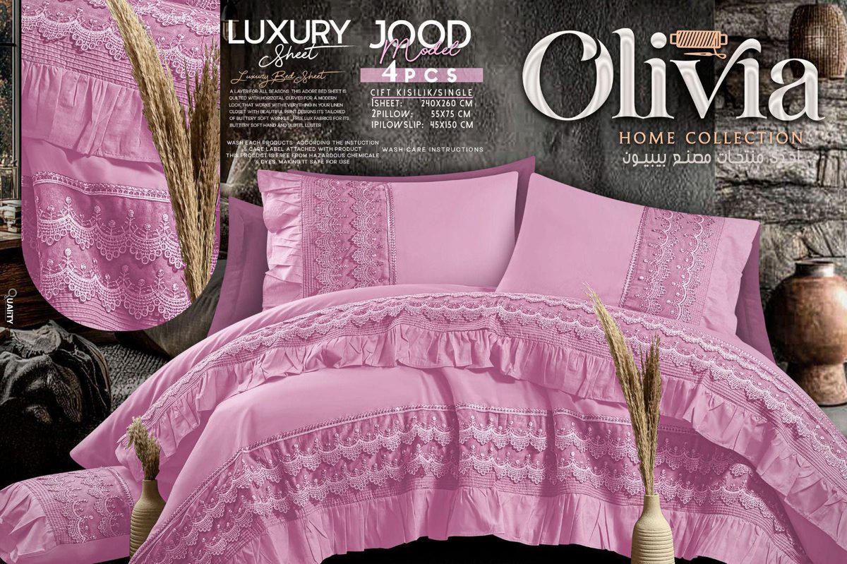 Olivia Luxury Bedding Set – Jood Model