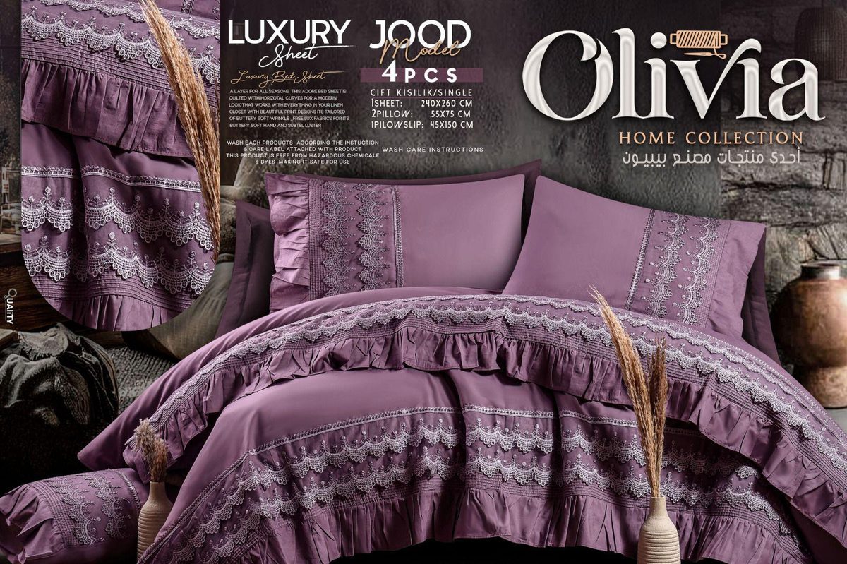 Olivia Luxury Bedding Set – Jood Model