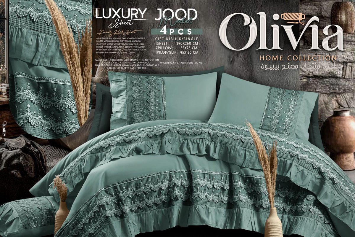 Olivia Luxury Bedding Set – Jood Model