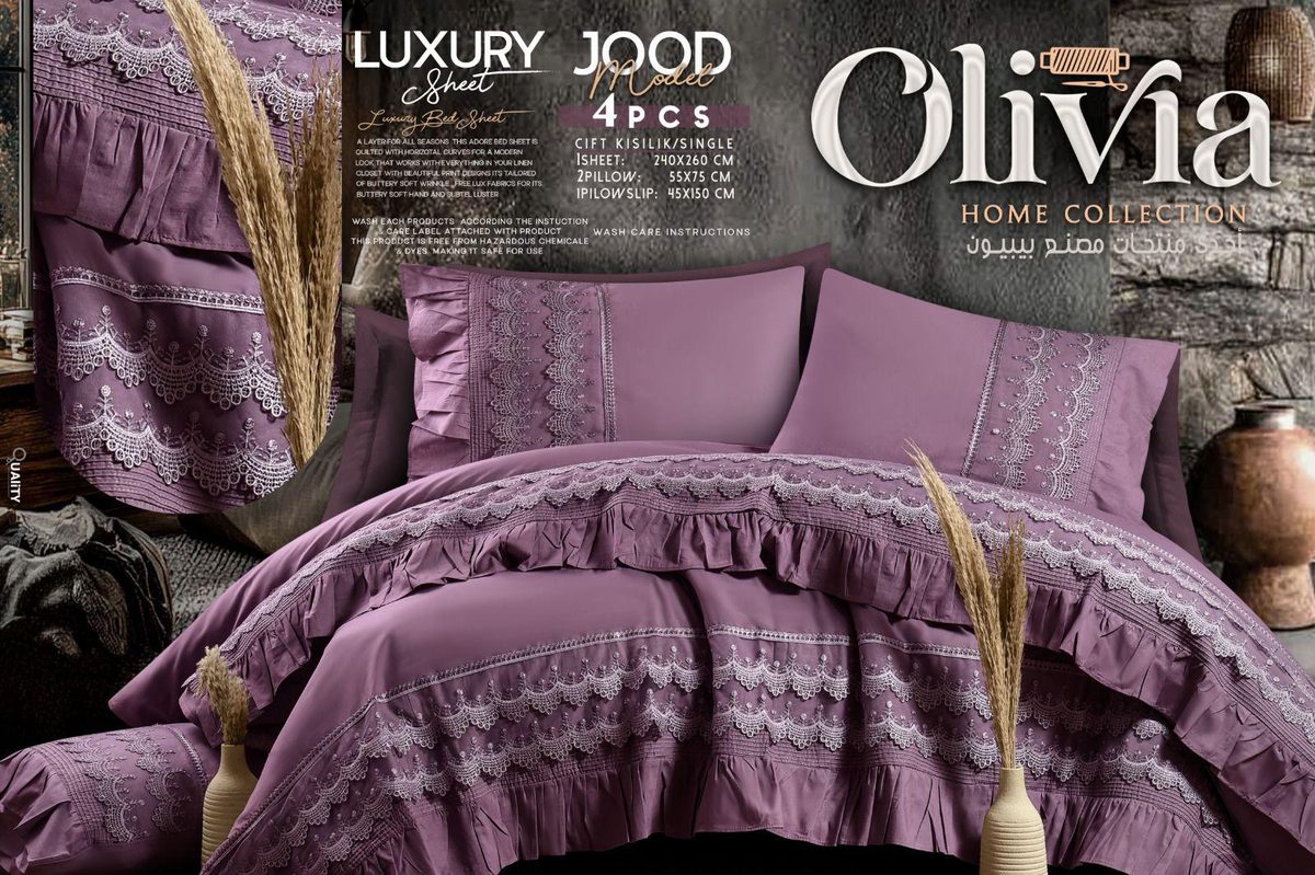 Olivia Luxury Bedding Set – Jood Model