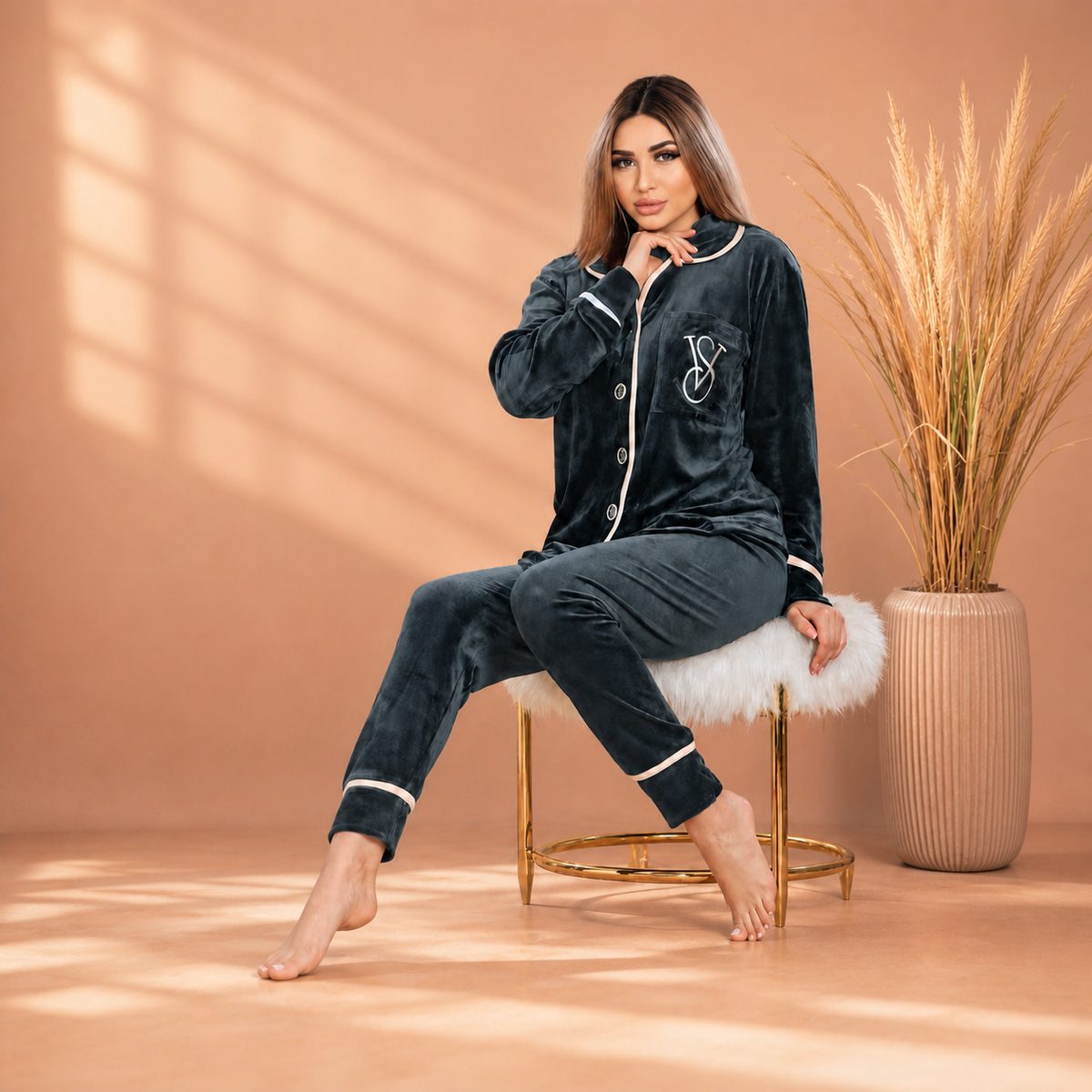 Heidi Classic Velvet Set