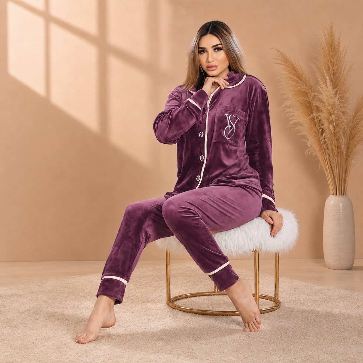 Heidi Classic Velvet Set